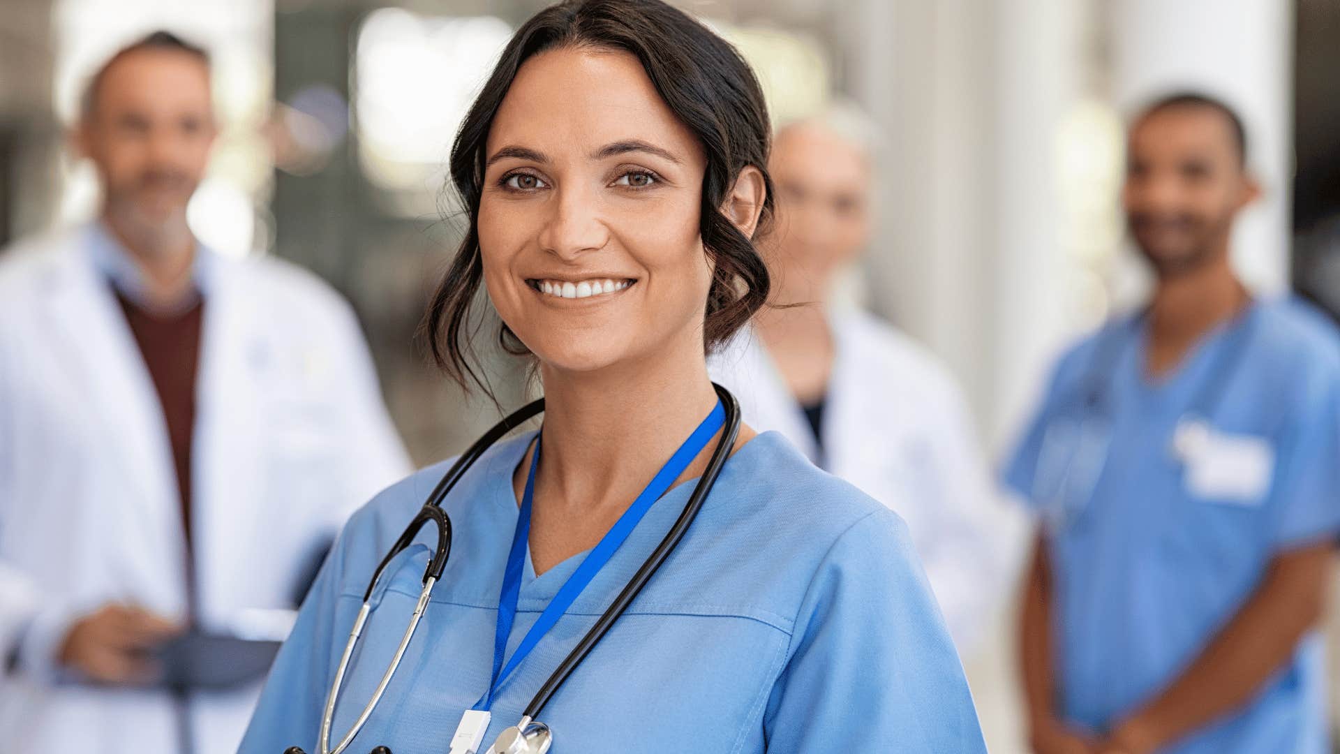 smiling woman determines what gives her life purpose