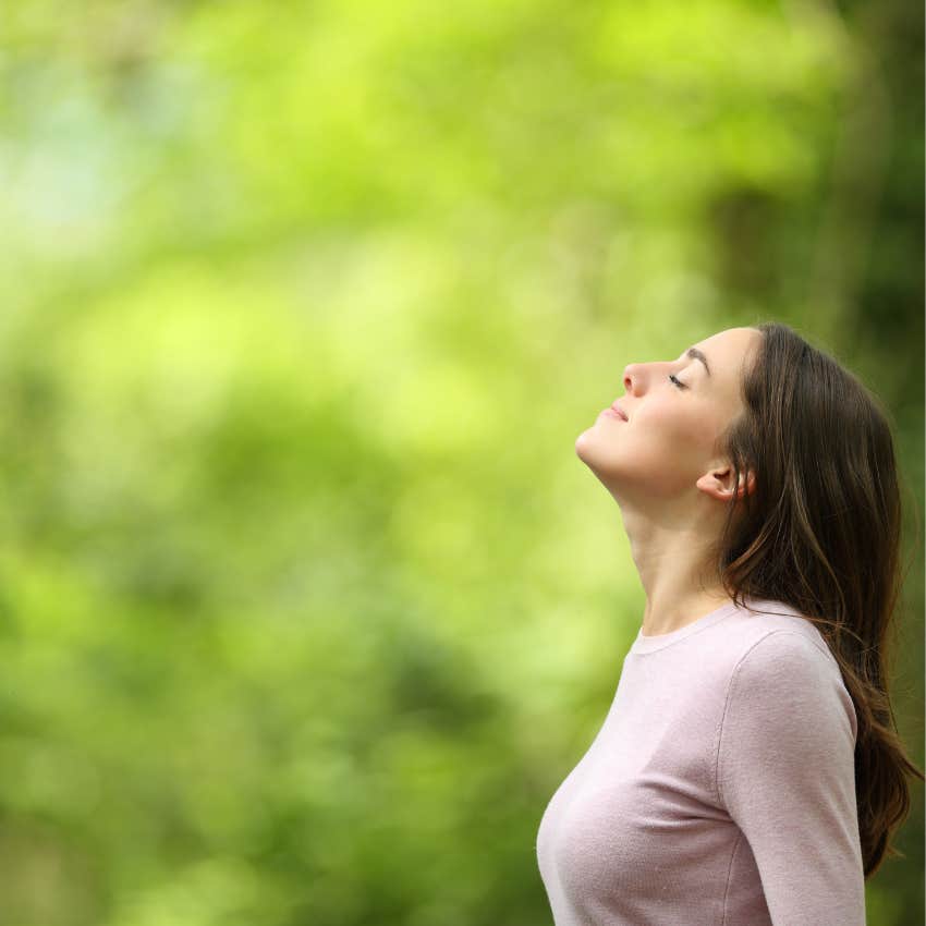 woman experiencing magic of no longer being a wife