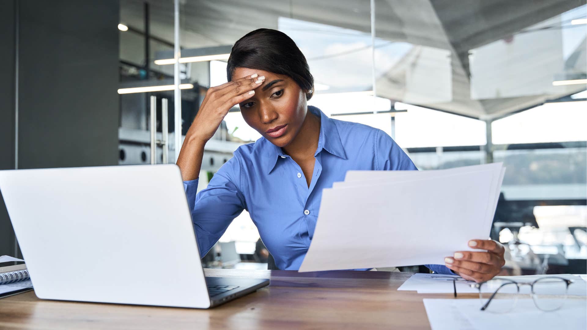 Overworked person might be obsessed
