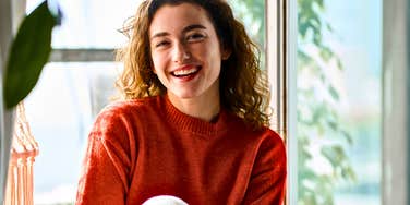 Woman who is genuinely happier in life accepts some essential truths