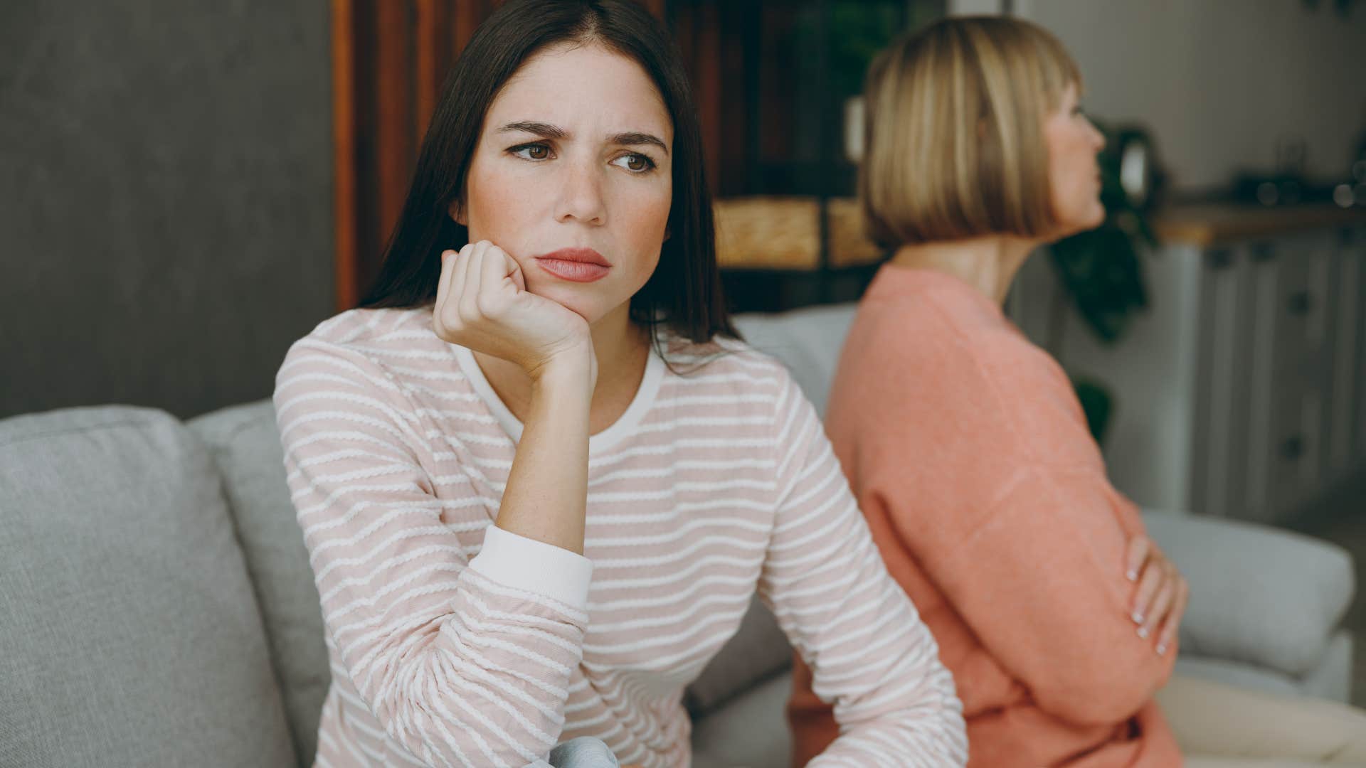 Adult child turned away from her mom who refuses to talk to her