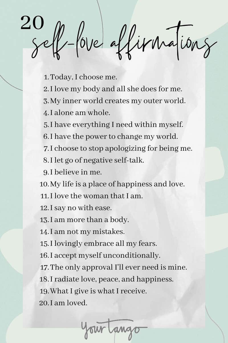 self love affirmations