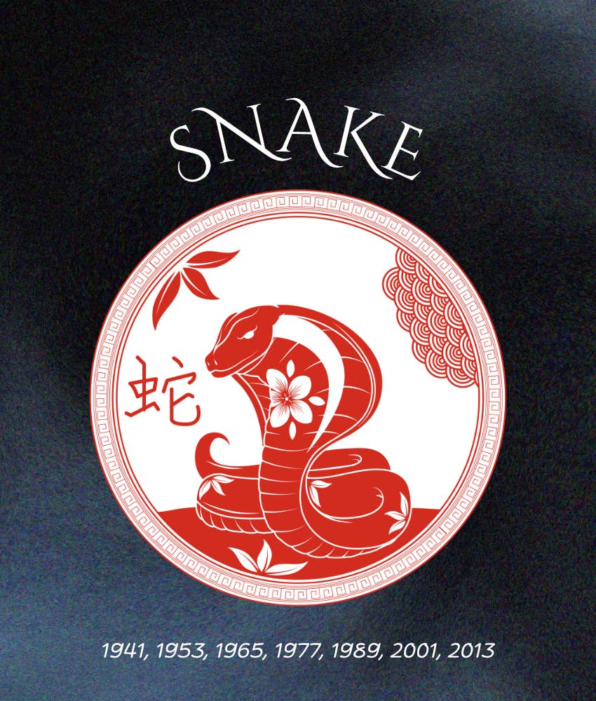 snake weekly chinese horoscope animal sign may 11 - 17, 2026